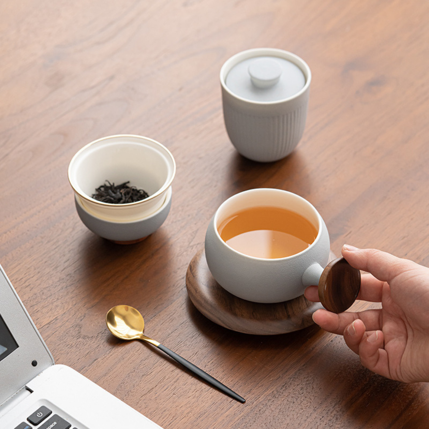 Dualbrew – Portable Tea & Coffee Mug Set