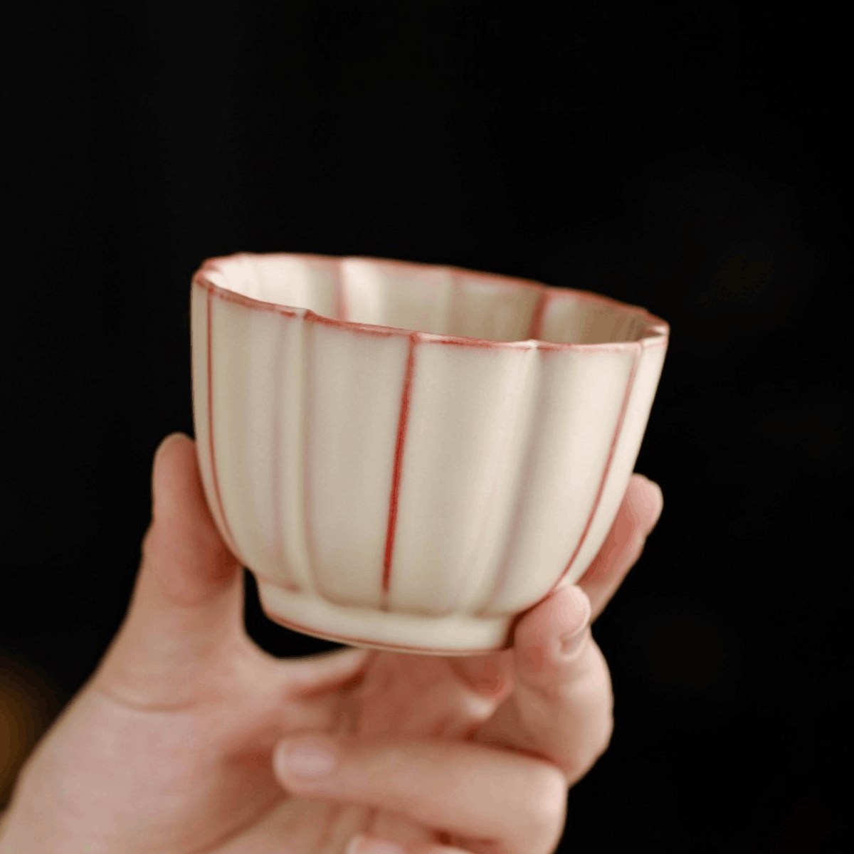 IvoryJade-Lotus Tea Bowl Cup