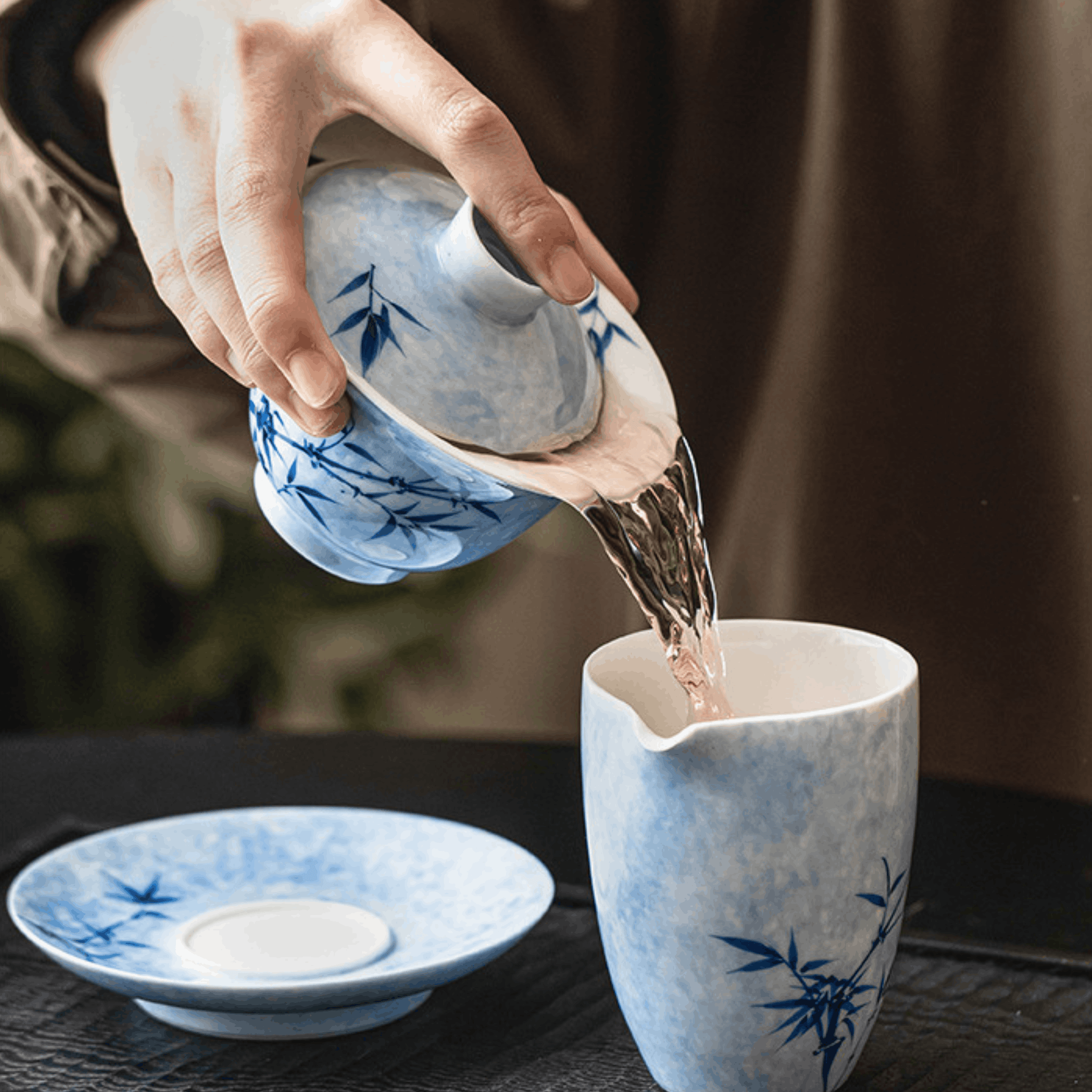 Ink Bamboo – Three Harmony Gaiwan