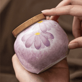 Amethyst Daisy – Airtight Tea Canister