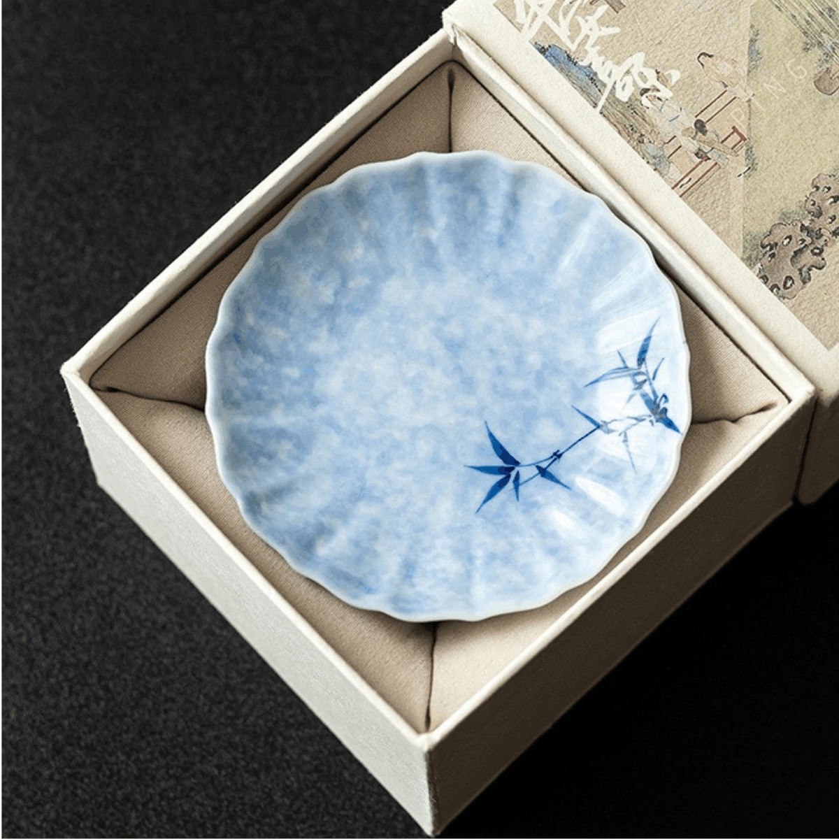 Ink Bamboo – Petal Cup Coaster