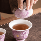 Amethyst Daisy – Harmony Gaiwan
