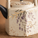 Wisteria Whisper – Hexa Handle Teapot