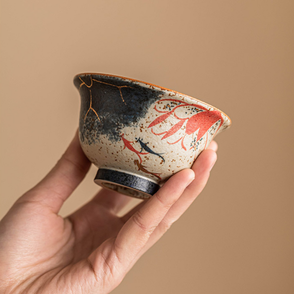 Golden Hydrangea – Comfort Grip Cup