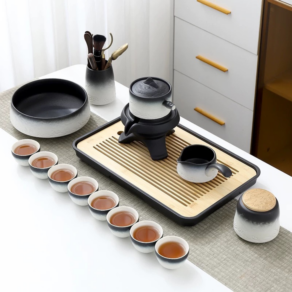 Mistbound Mountains Tea Set