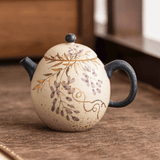 Wisteria Whisper – Dragon Egg Teapot