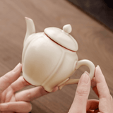 IvoryJade-Lotus Teapot