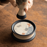 Golden Hydrangea — Drum Lid Rest