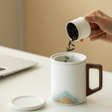 Mistora – Ceramic Tea Infuser Mug