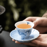 Ink Bamboo – Petal Cup Coaster