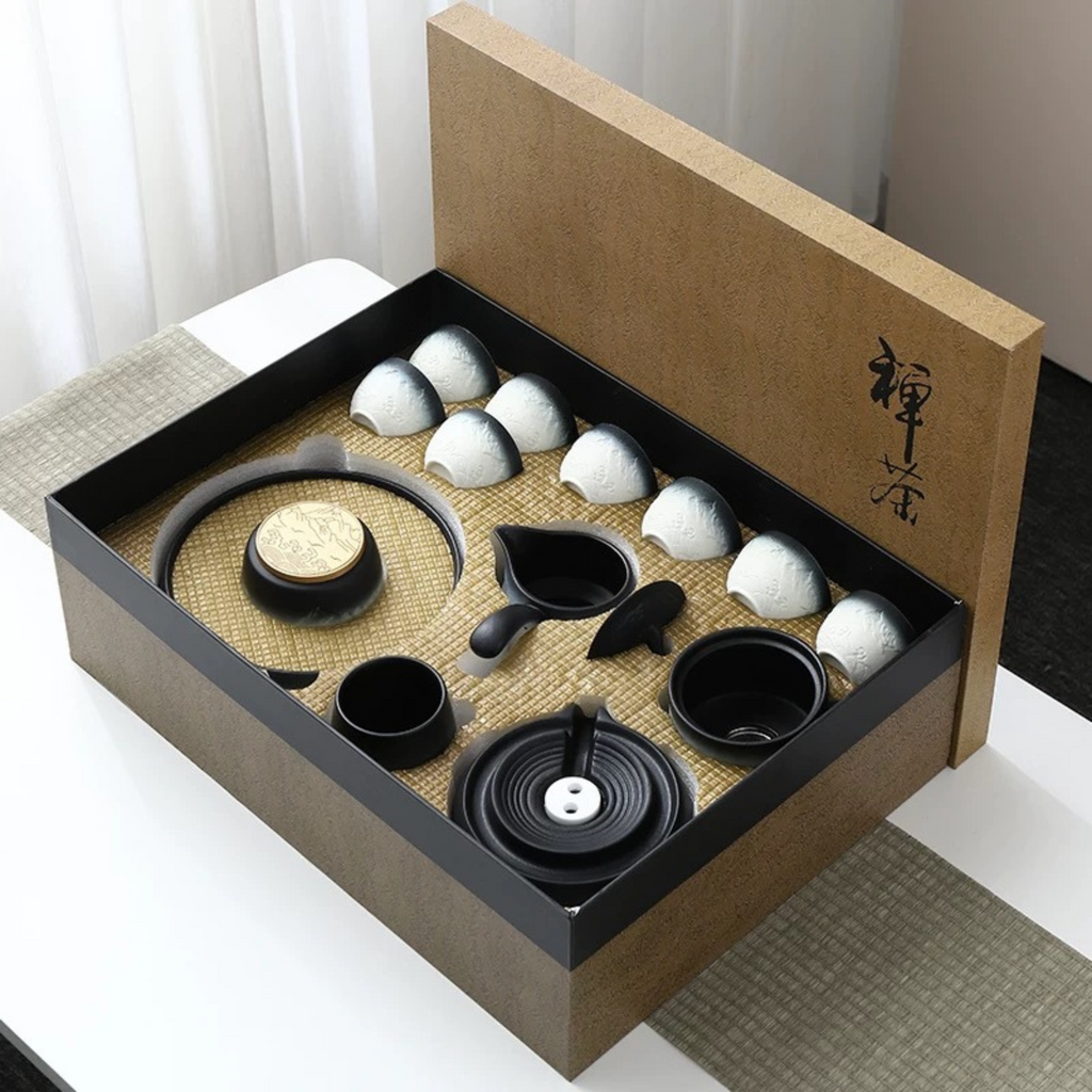 Mistbound Mountains Tea Set