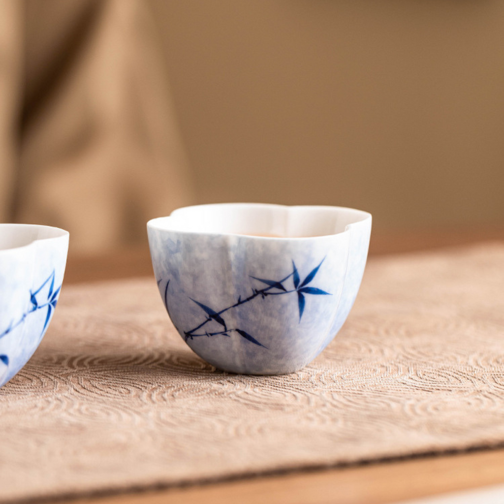 Ink Bamboo – Four Petal Cup