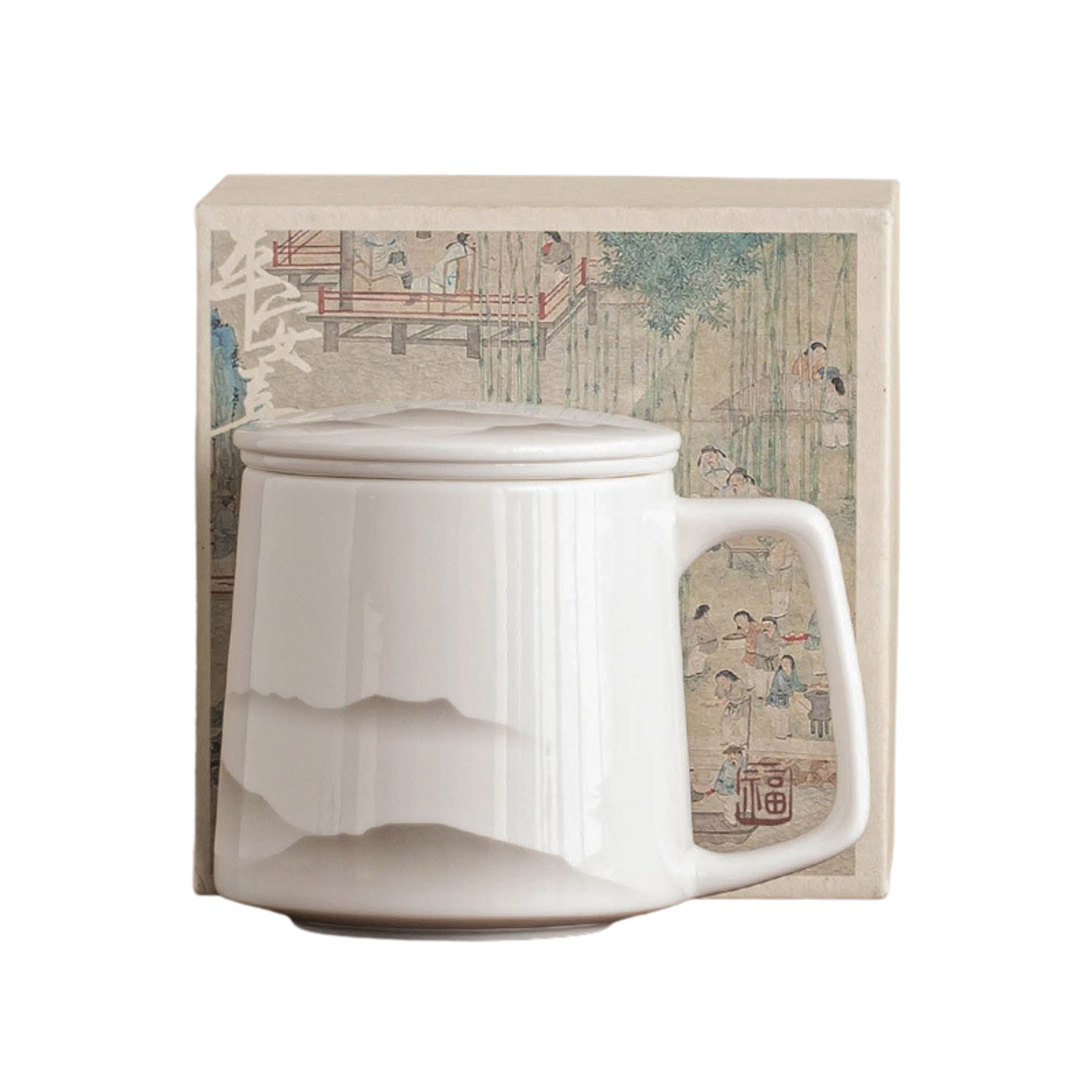 Jade Tones – Office Infuser Mug