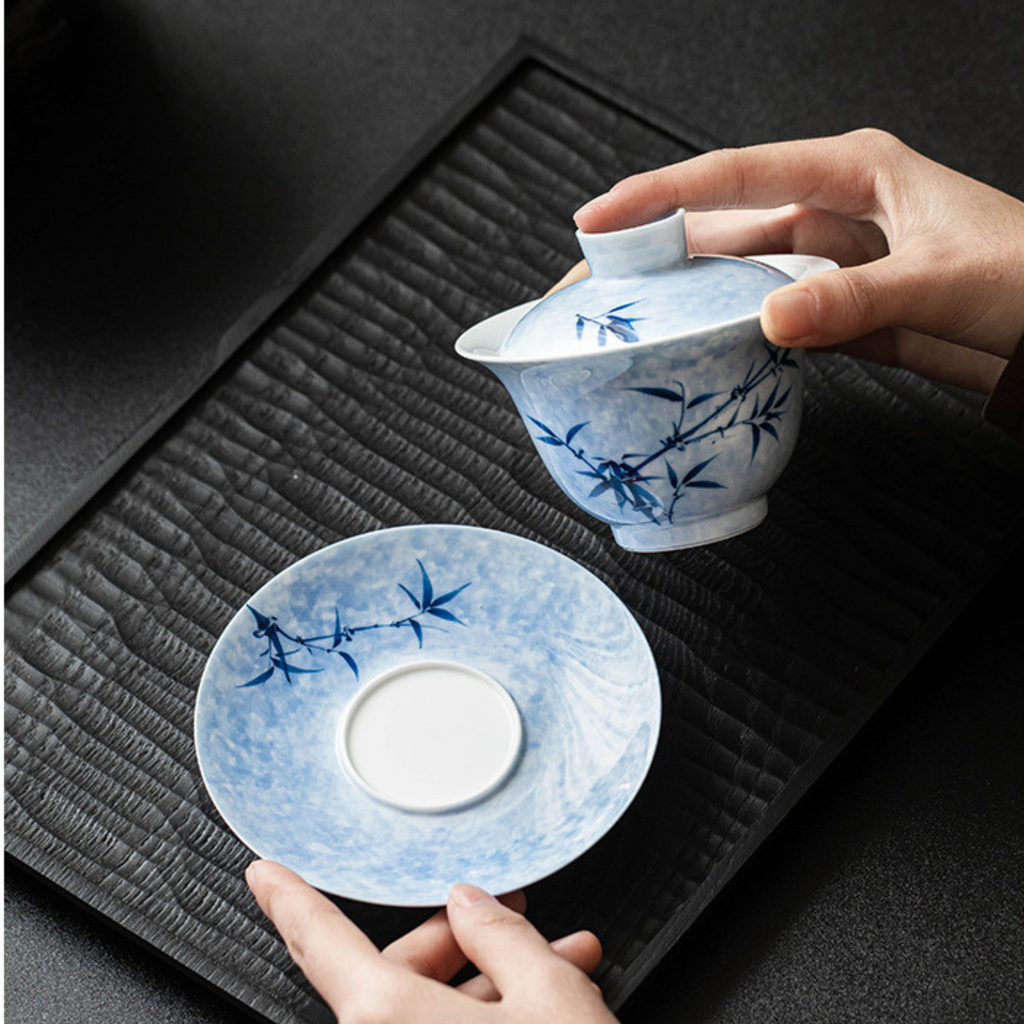 Ink Bamboo – Three Harmony Gaiwan