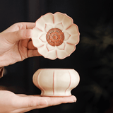 IvoryJade-Lotus Tea Strainer