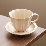 IvoryJade-Lotus Cup & Saucer
