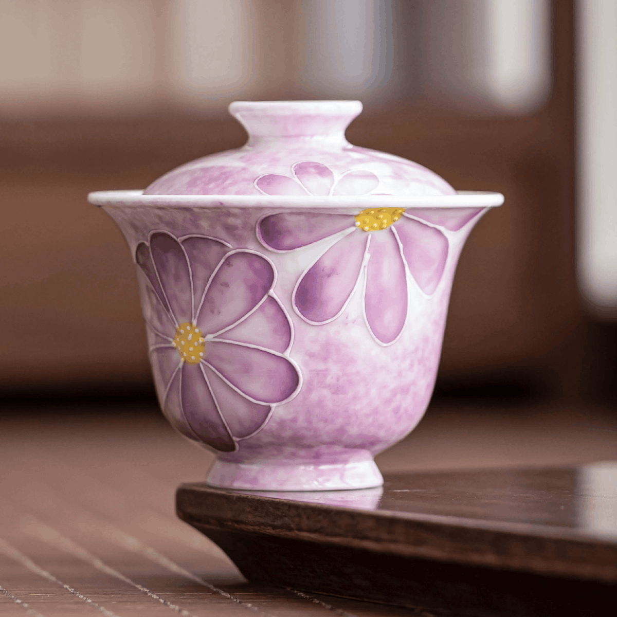 Amethyst Daisy – Harmony Gaiwan