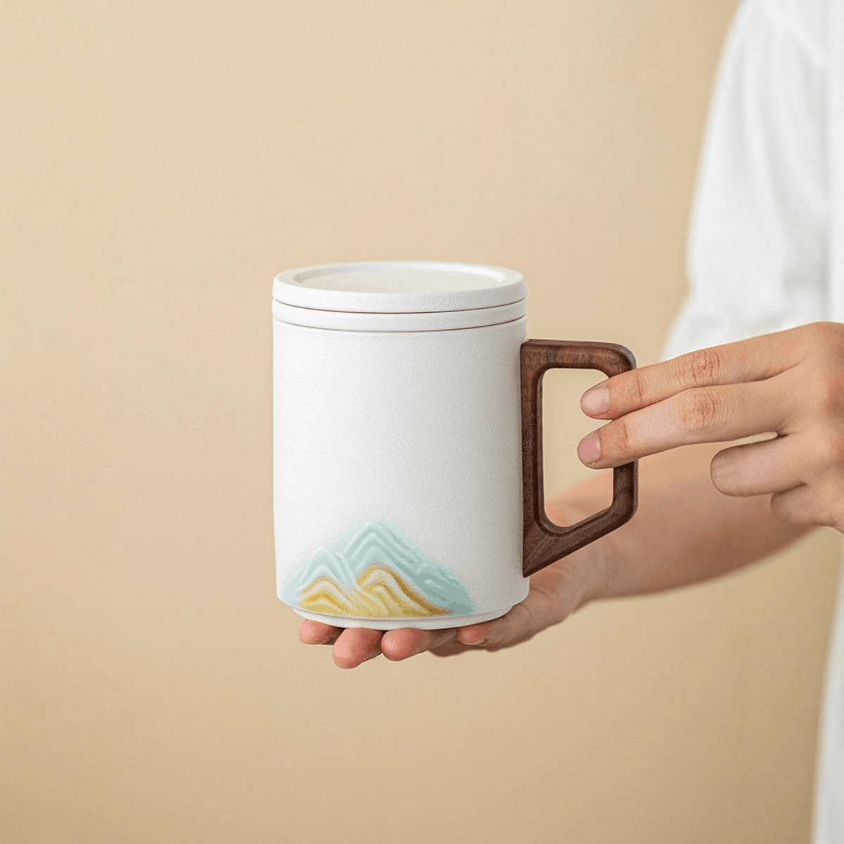 Mistora – Ceramic Tea Infuser Mug