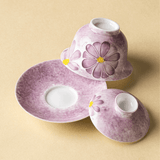 Amethyst Daisy – San Cai Gaiwan