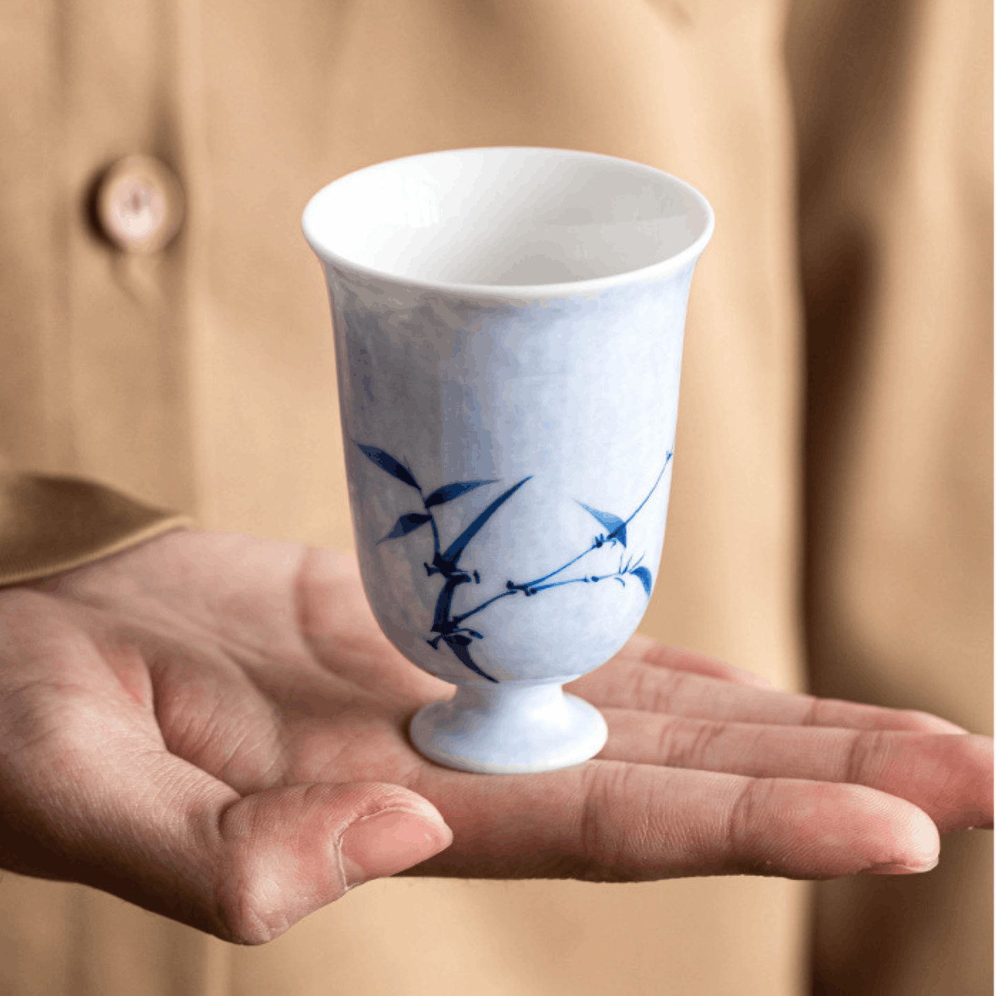 Ink Bamboo – Tall Footed Cup