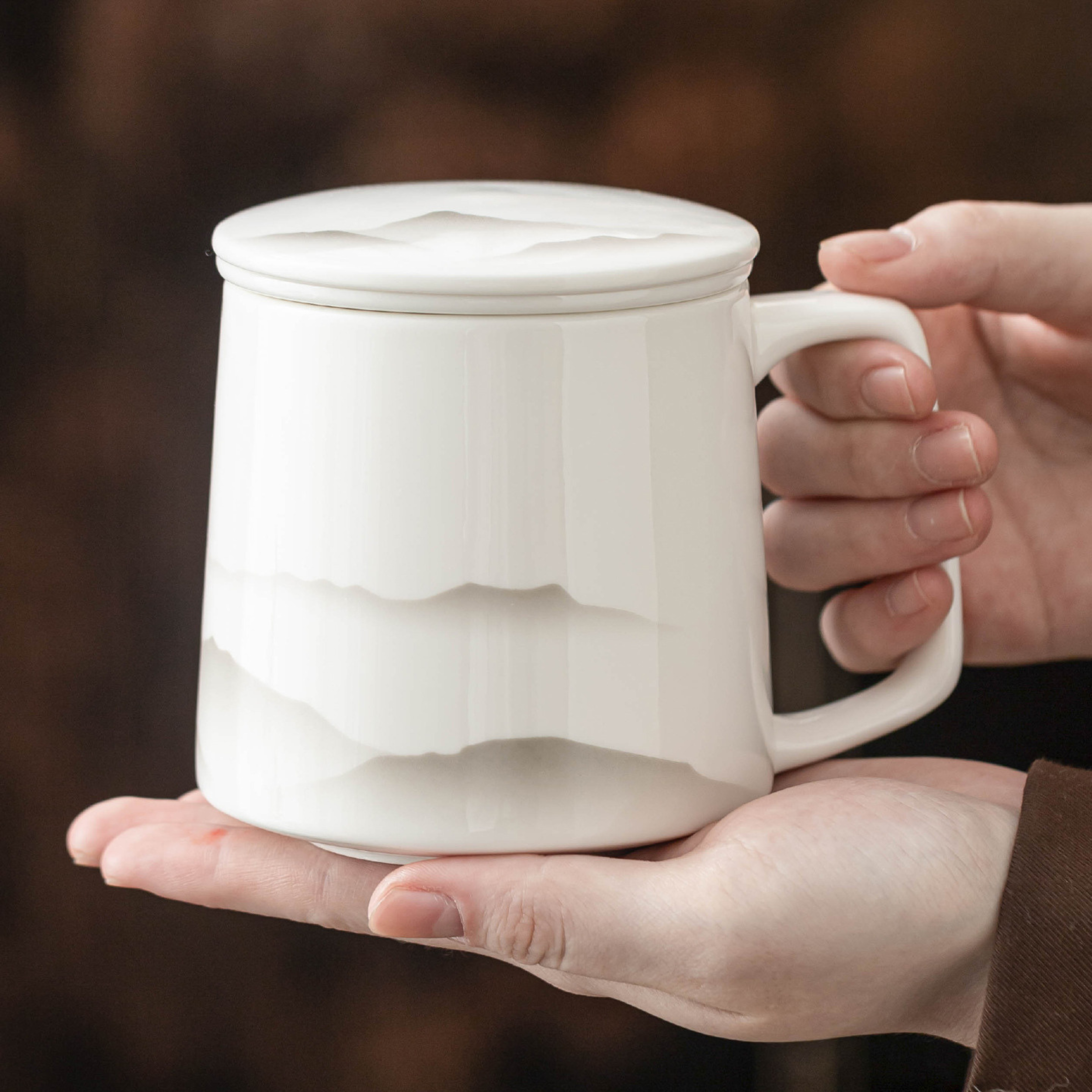 Jade Tones – Office Infuser Mug