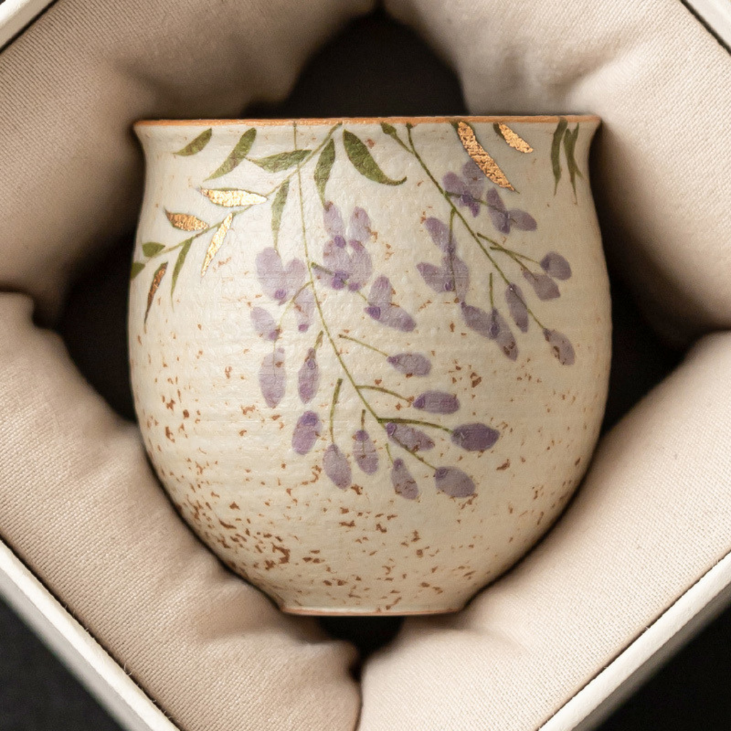 Wisteria Whisper – Crimson Harmony Cup