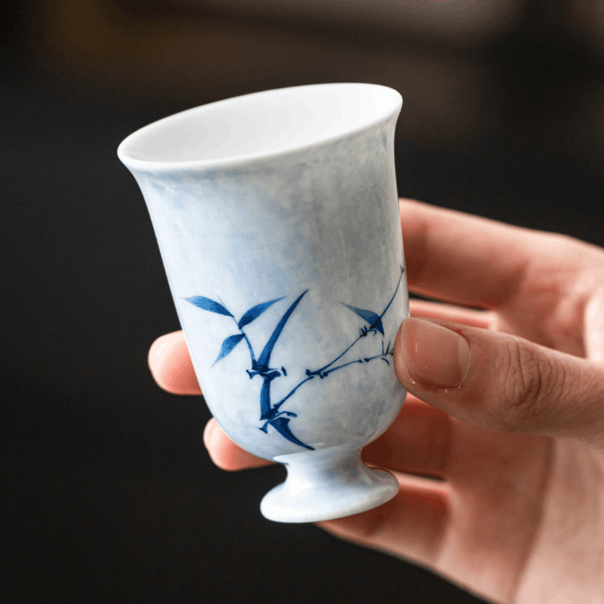 Ink Bamboo – Tall Footed Cup