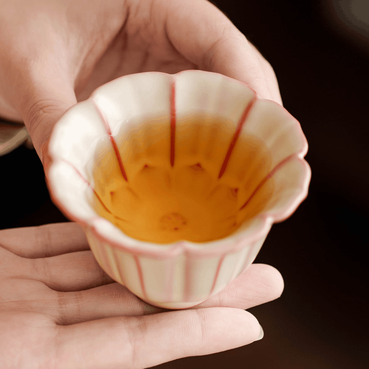 IvoryJade-Lotus Tasting Cup