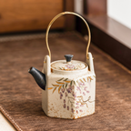 Wisteria Whisper – Hexa Handle Teapot