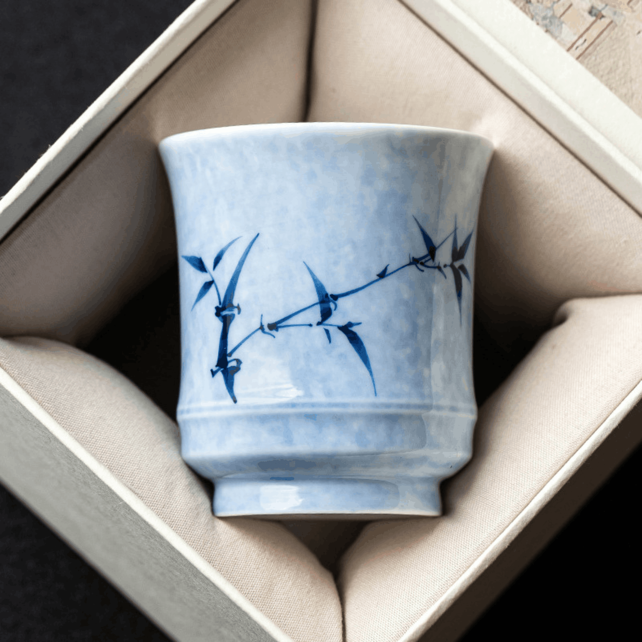 Ink Bamboo – Bamboo Knot Teacup