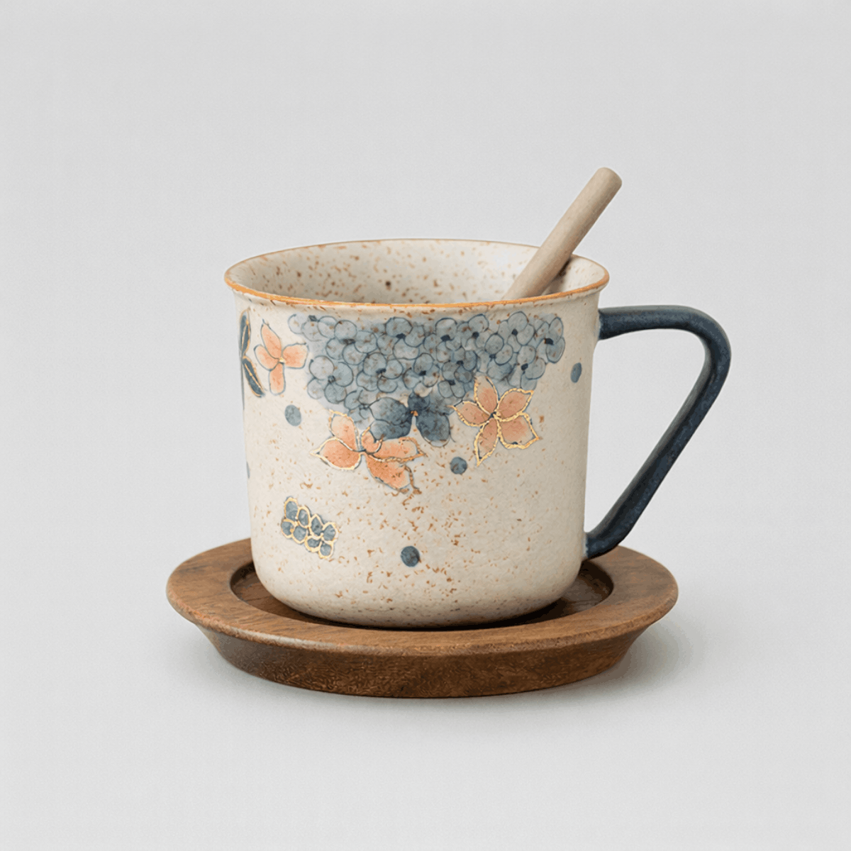 Golden Hydrangea – Ceramic Mug
