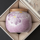 Amethyst Daisy – Airtight Tea Canister