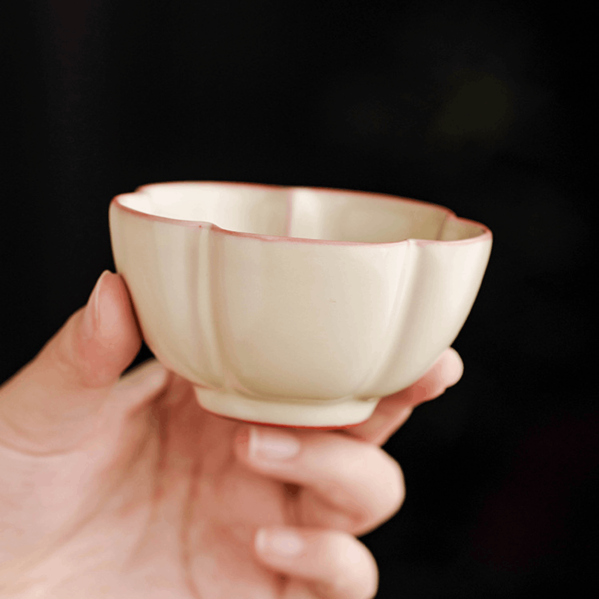 IvoryJade-Sakura Tea Cup