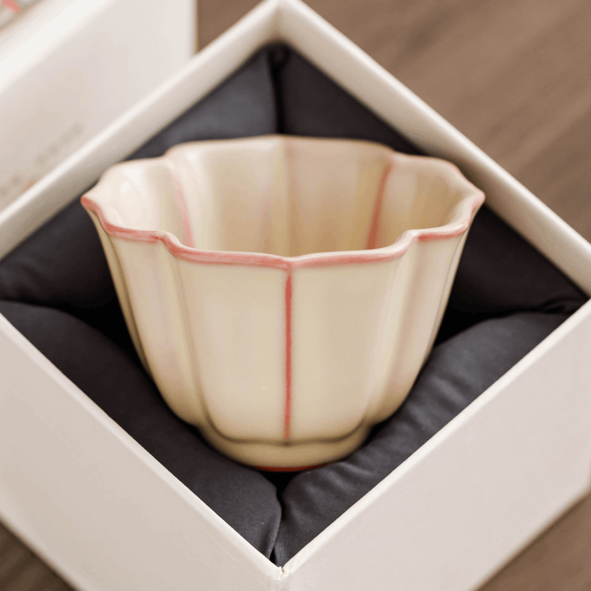 IvoryJade-Lotus Tea Cup