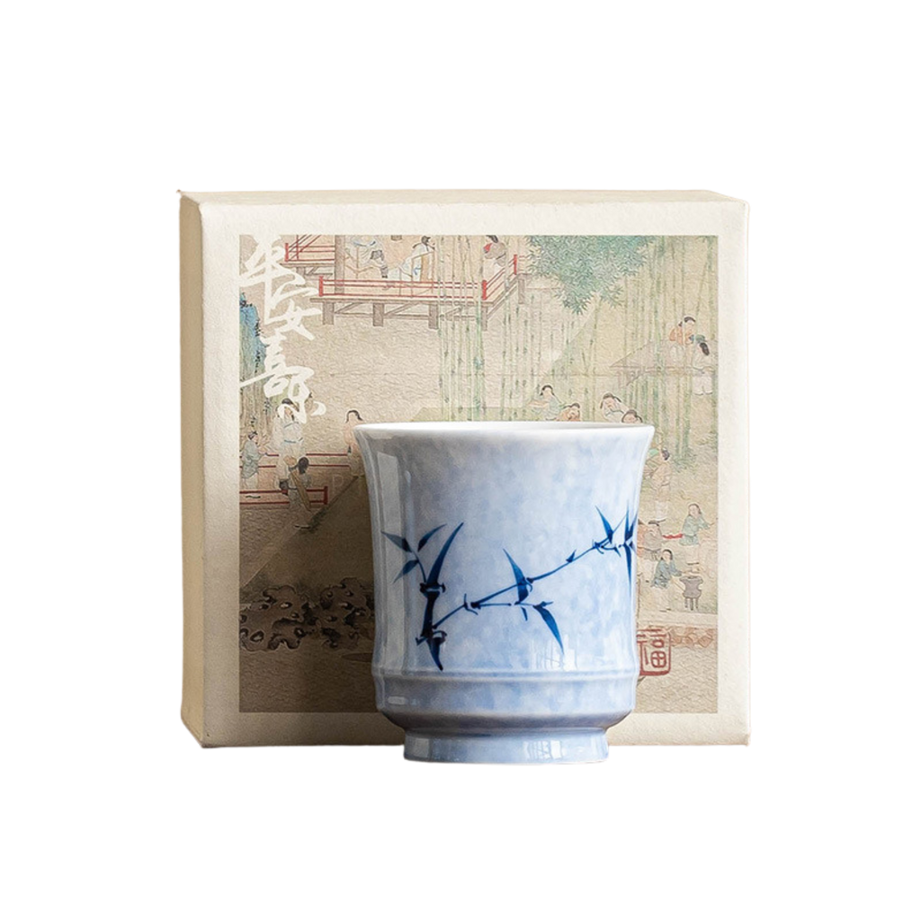 Ink Bamboo – Bamboo Knot Teacup