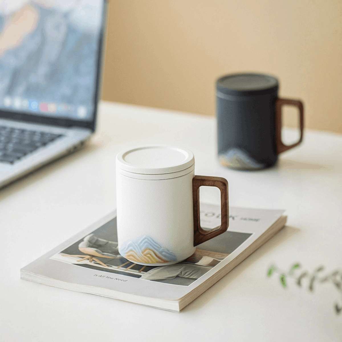 Mistora – Ceramic Tea Infuser Mug