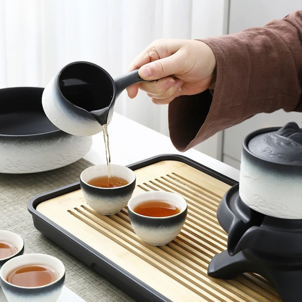 Mistbound Mountains Tea Set