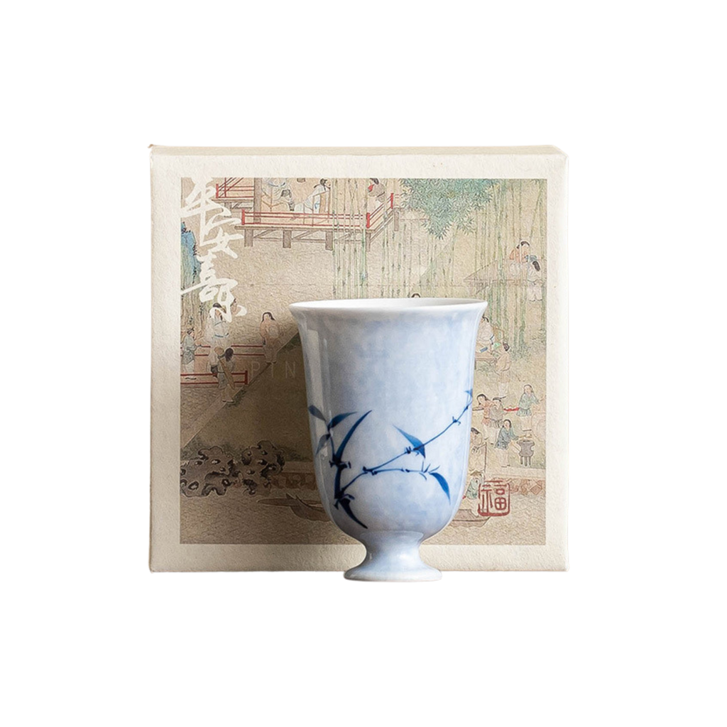 Ink Bamboo – Tall Footed Cup