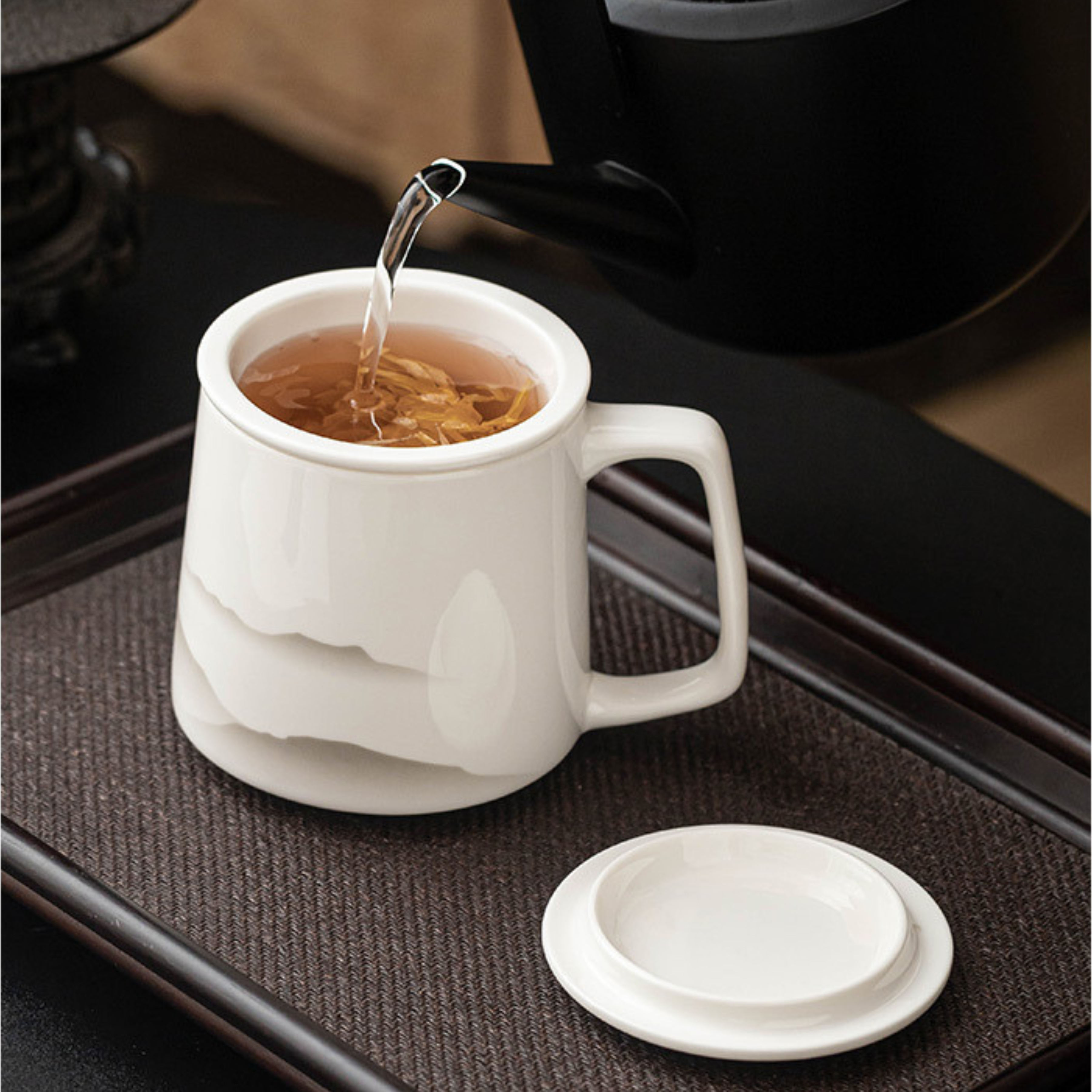 Jade Tones – Office Infuser Mug