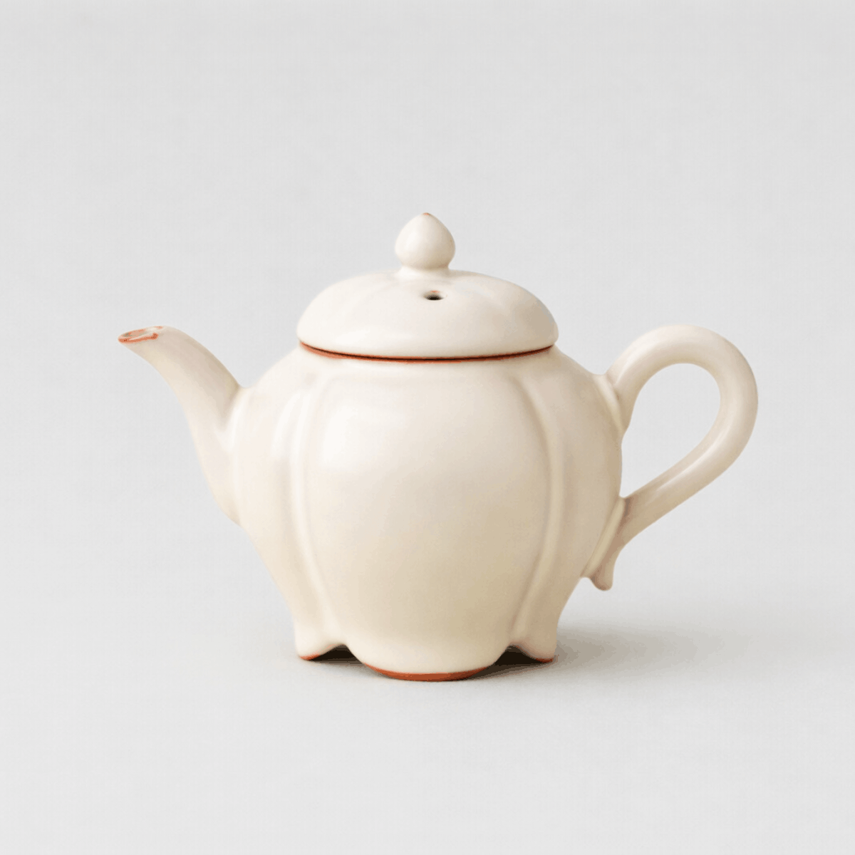 IvoryJade-Lotus Teapot