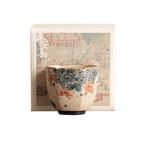 Golden Hydrangea – Hexagonal Ceramic Tea Cup