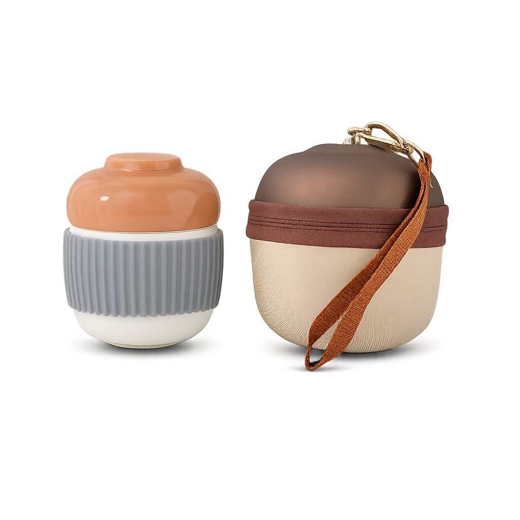 Pinebrew – Pine Cone Portable Tea Set
