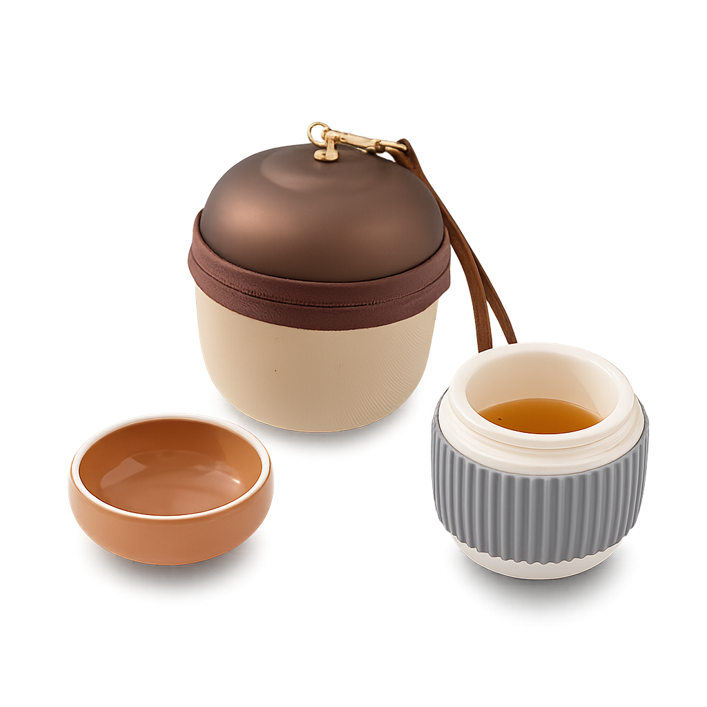 Pinebrew – Pine Cone Portable Tea Set