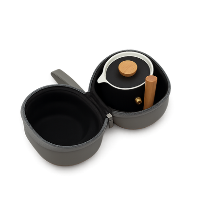 Ceramic Rotating Tea Set