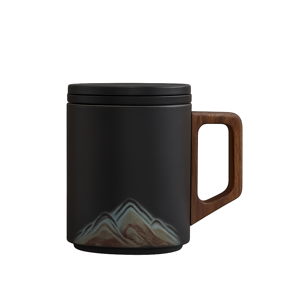Luxury Ceramic Tea Infuser Mug