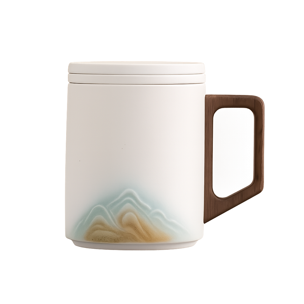 Luxury Ceramic Tea Infuser Mug