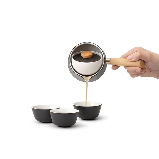 Spinbrew – Ceramic Rotating Tea Set