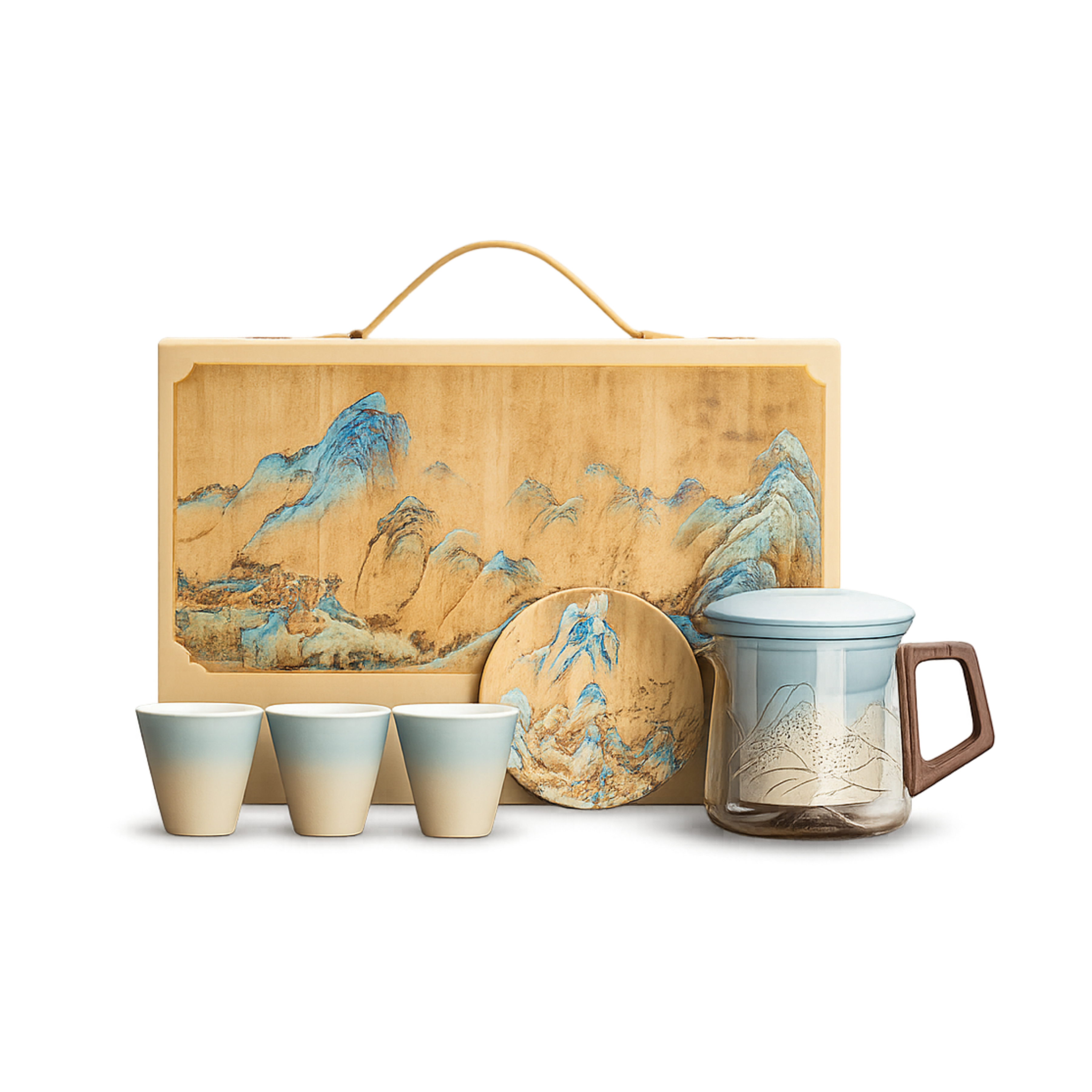 Shanrui – Rivers & Mountains Gongfu Tea Set